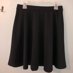 Hollister black skater skirt